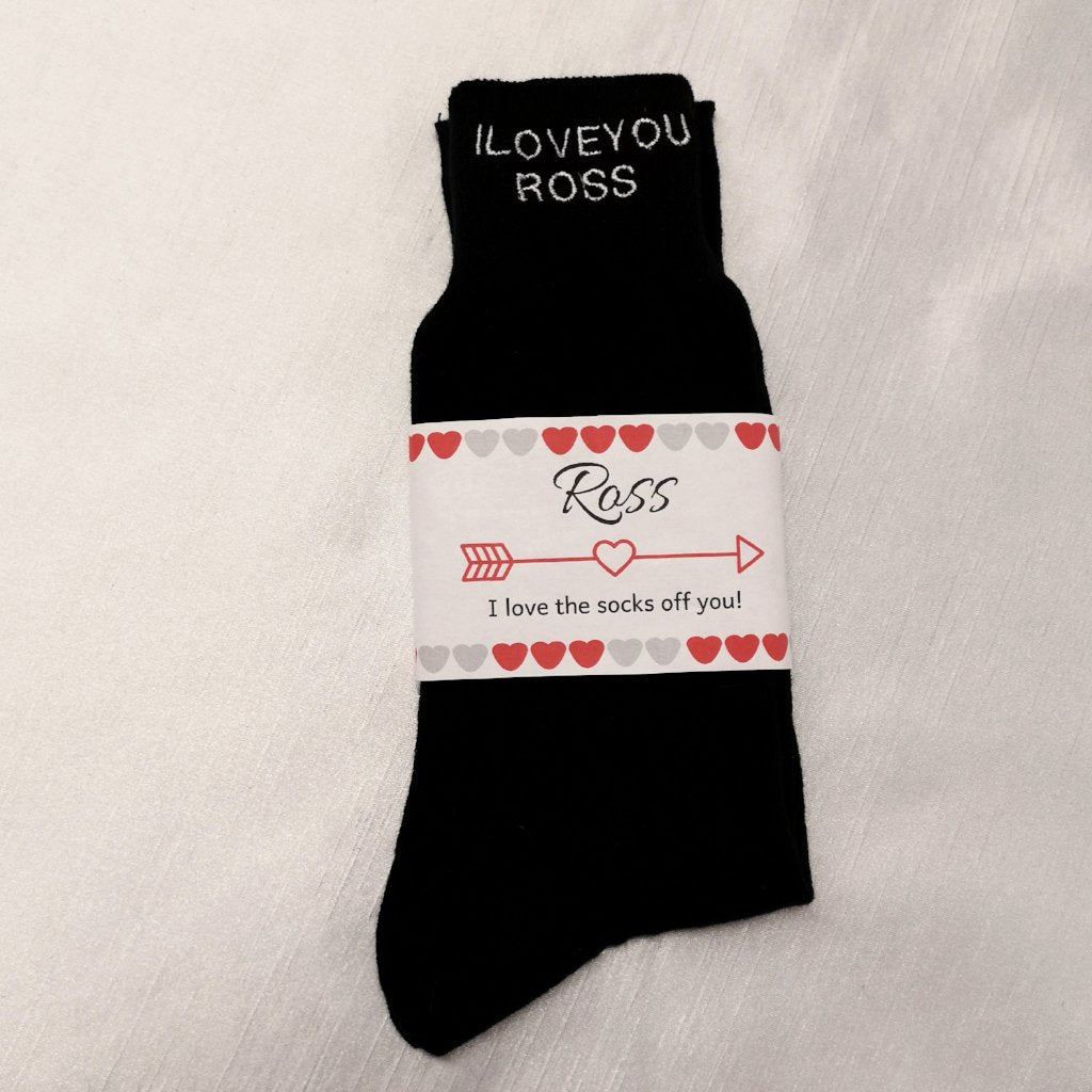 Personalised "I love you" Socks